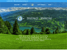 Tablet Screenshot of hospitalityvmarketing.com